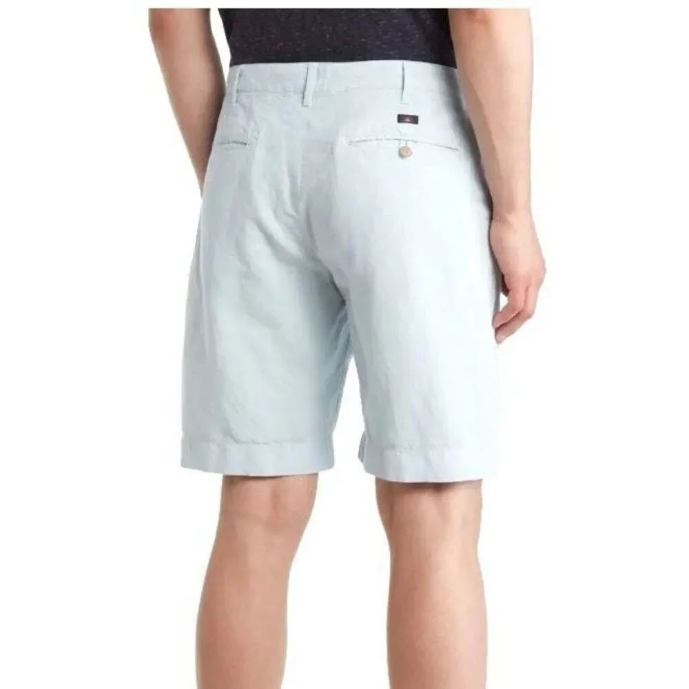 ✨Faherty Stretch Malibu 9” Baby Blue Sz 34 Shorts✨